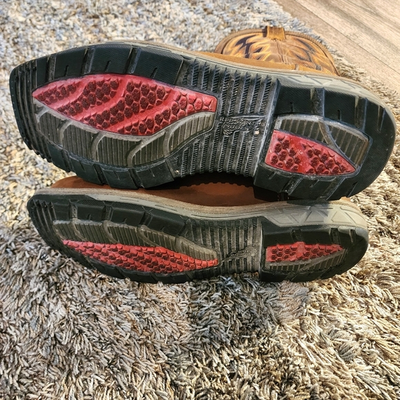 Red Wing Nubuck Rio Flex Leather Western Steel Toe Waterproof Work Boots. EUC. - Picture 13 of 13